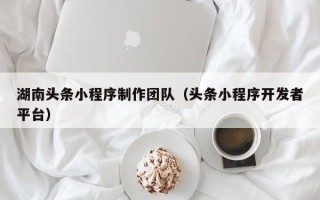 日土湖南头条小程序制作团队（头条小程序开发者平台）